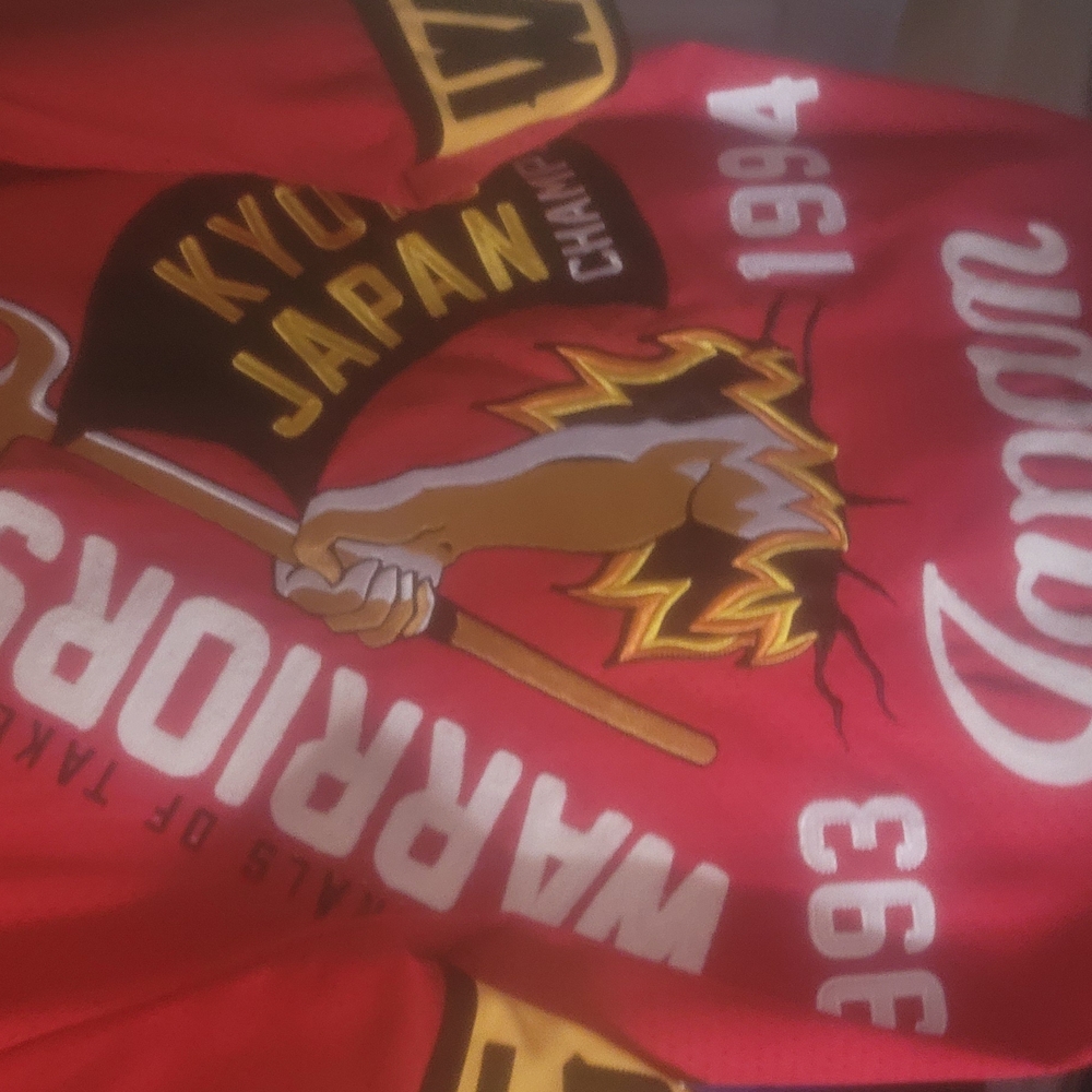 Red Warriors Graphic Jacket